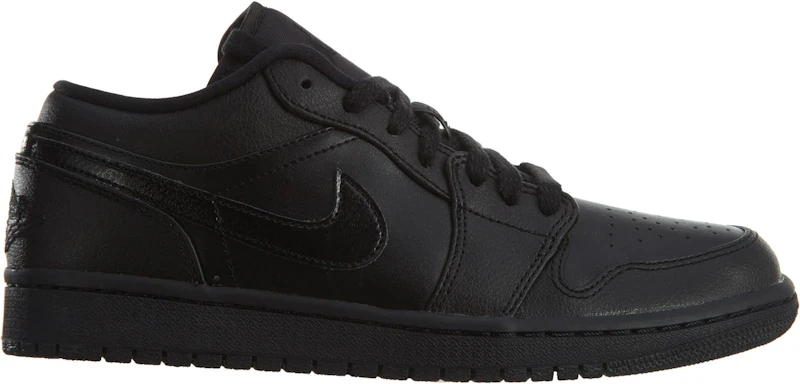 Jordan 1 Low Black Black Noir