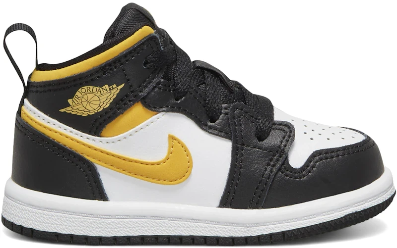 Jordan 1 Mid Black University Gold (TD)