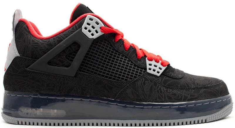 Jordan AJF 4 Black Laser