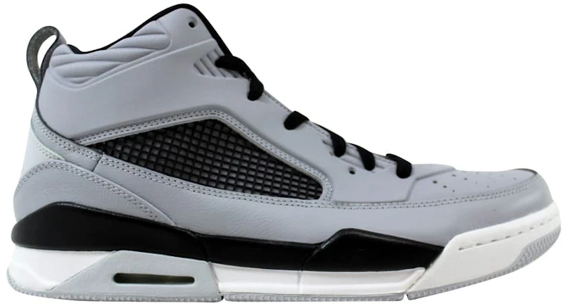 Jordan Flight 9.5 Wolf Grey Vibrant Yellow Pure Platinum