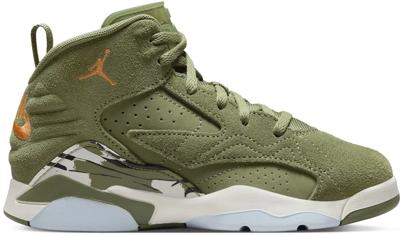 Jordan Jumpman MVP Sky J Light Olive Bright Mandarin Black Sail (PS)