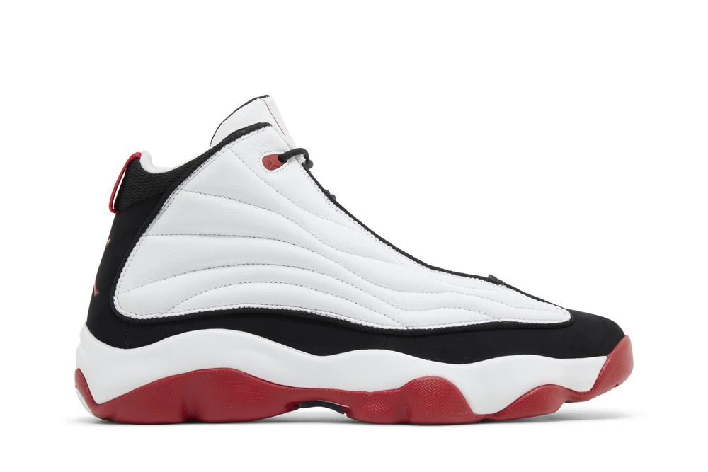 Jordan Pro Strong White Gym Red Black