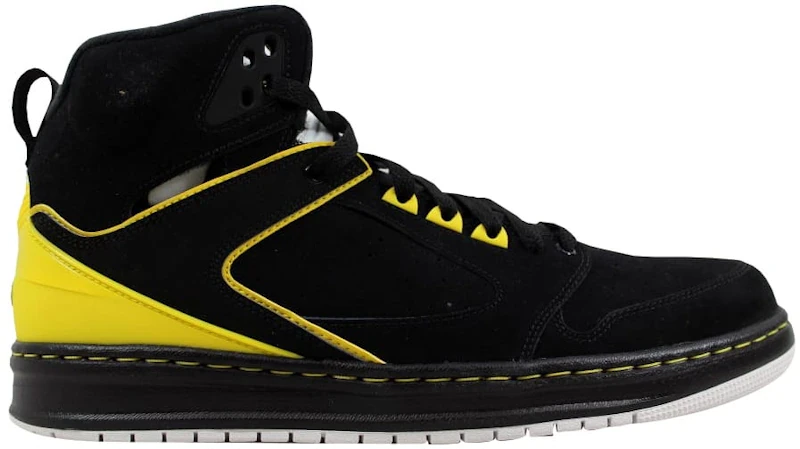 Jordan Sixty Club Black Yellow Metallic Silver