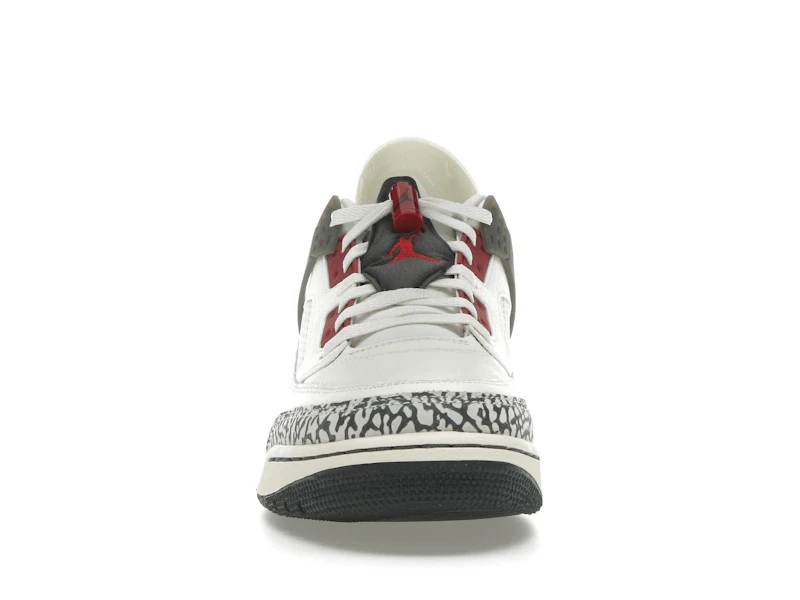 Jordan Spizike Low Sail Anthracite Coconut Milk Varsity Red