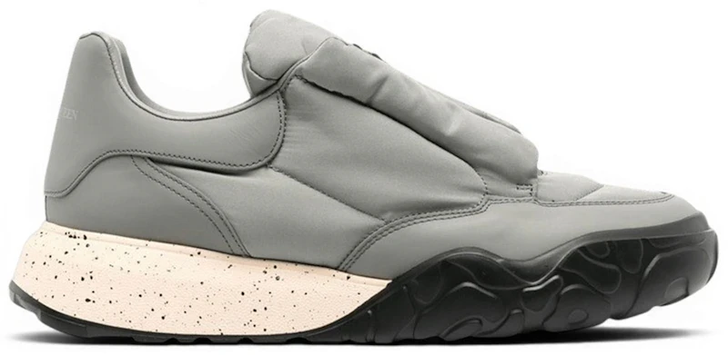 Alexander McQueen Court Puffer Trainer Gravel