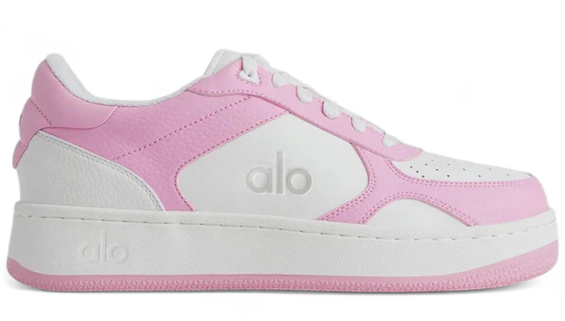 Alo Yoga Recovery Mode Sneaker Pink White