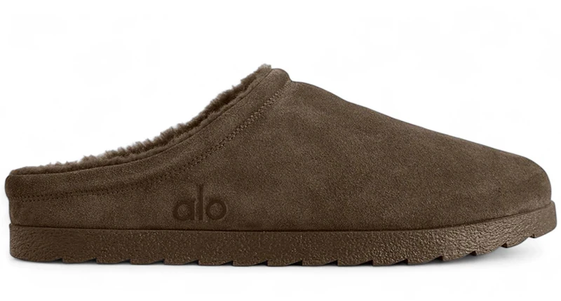 Alo Yoga Sherpa Recovery Slipper Espresso