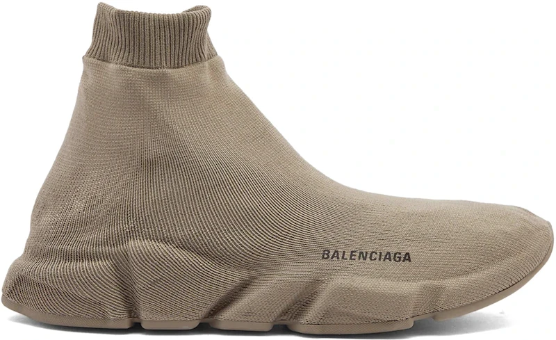 Balenciaga Speed Full Knit Taupe