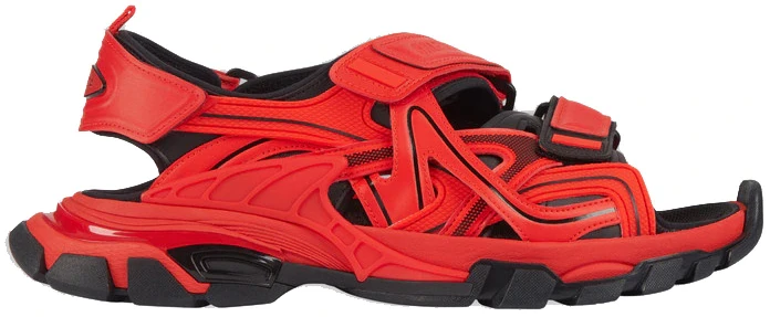 Balenciaga Track Sandal Red