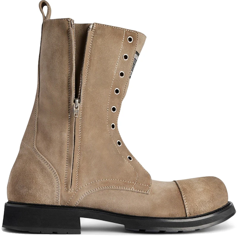 Balenciaga Truck Lace-Up Boot Worn-Out Sand