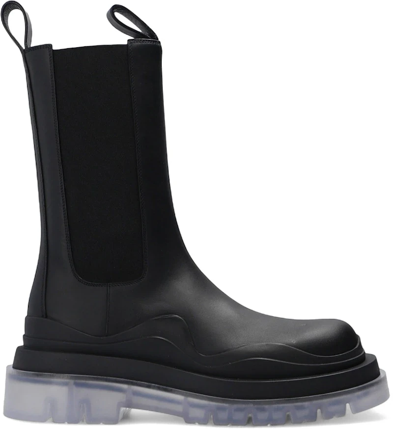 Bottega Veneta Tire Boot Black Transparent (Women's)