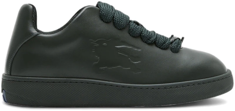 Burberry Leather Box Sneaker Dark Green