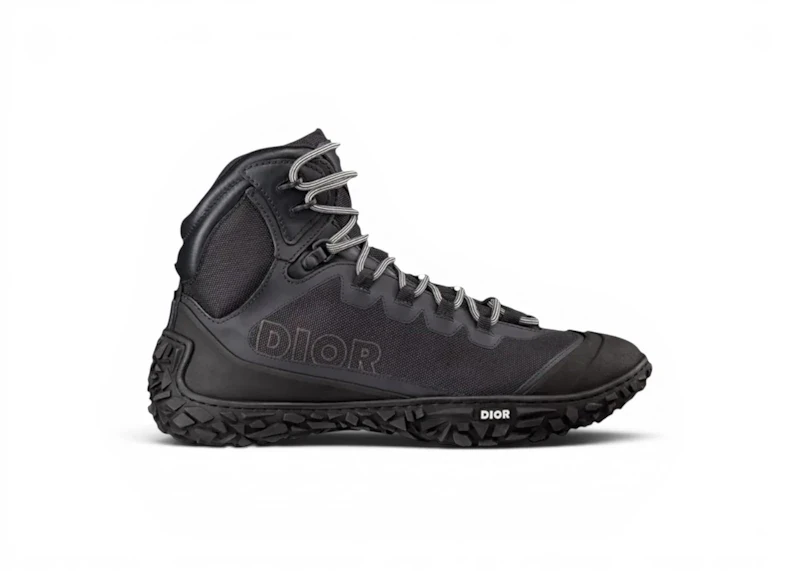 Dior B28 Hiking Boot Mesh Black