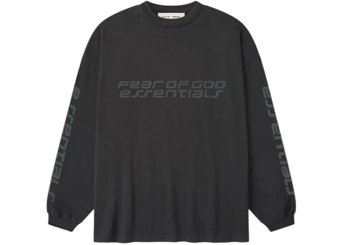 Fear of God Essentials 90's Long Sleeve Tee Vintage Black