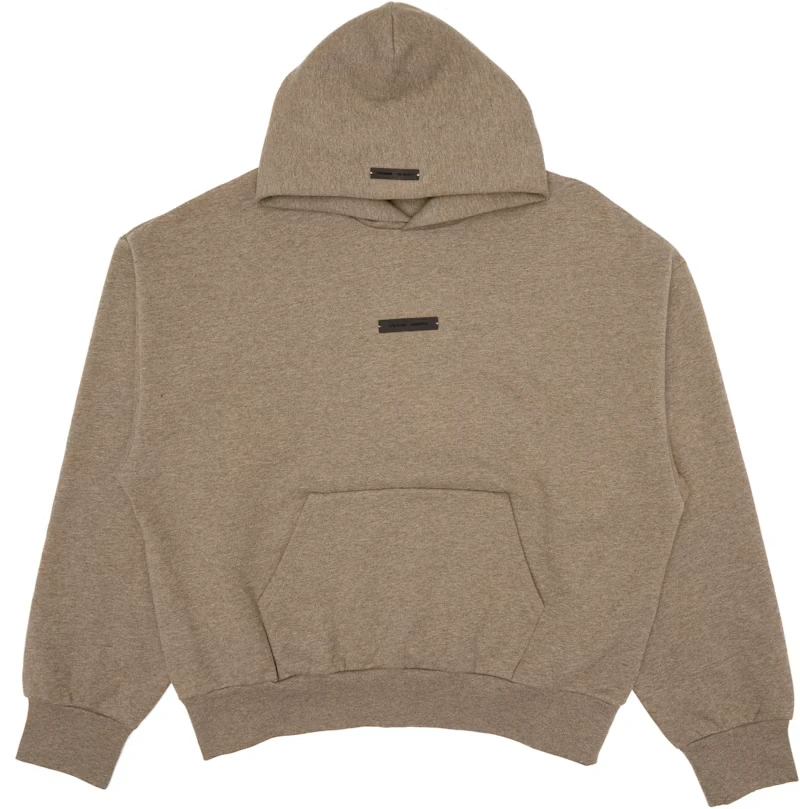 Fear of God Essentials Classic Fleece Hoodie (FW25) Homestead Heather