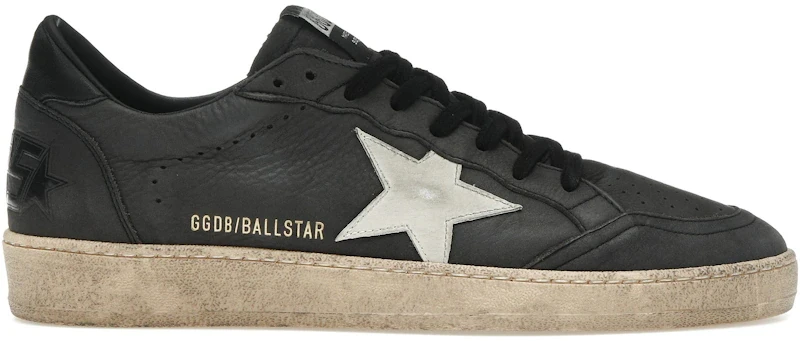 Golden Goose Ball Star Black Off White SS25