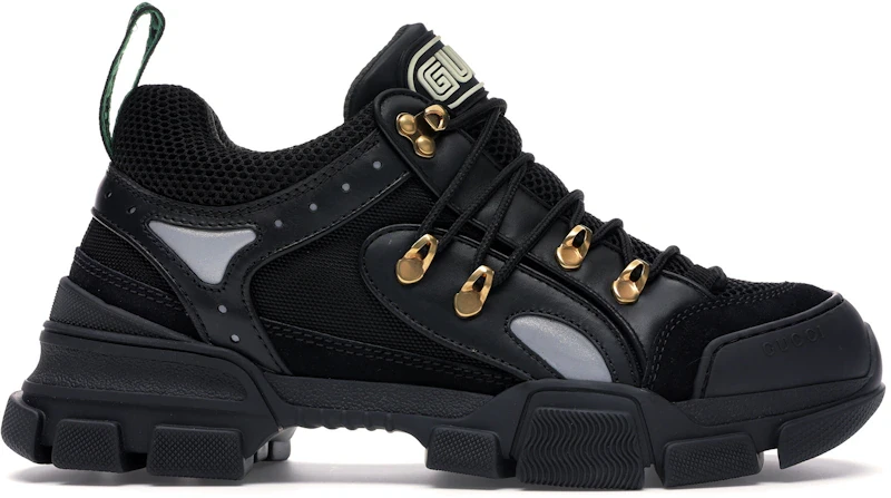 Gucci Flashtrek SEGA Black Leather