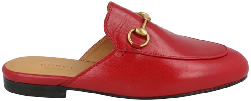 Gucci Princetown Mule Hibiscus Red (Women's)