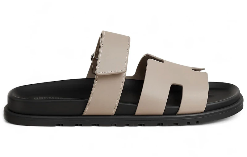 Hermes Chypre Sandal Beige Galet Calfskin