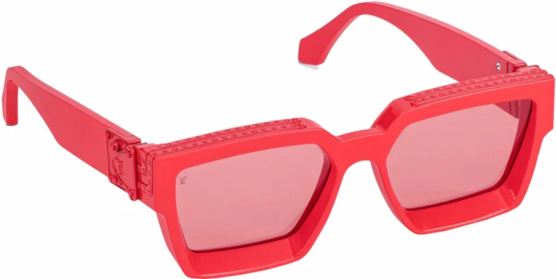 Louis Vuitton 1.1 Millionaires Sunglasses (SS22) Red (Z1599W)