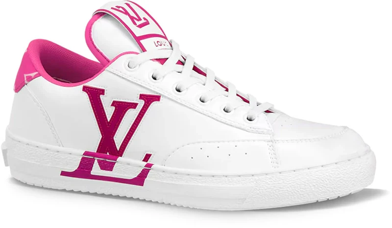 Louis Vuitton Charlie Sneakers White Fuchsia Pink (Women's)