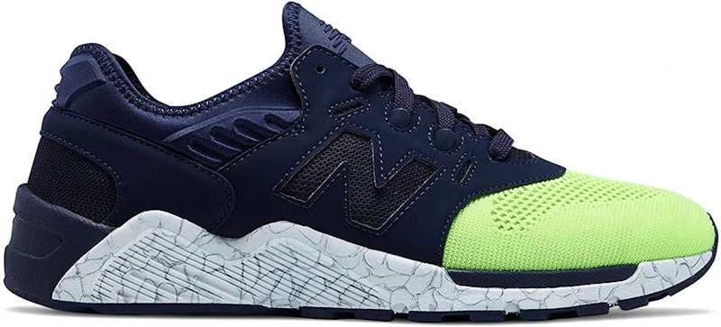 New Balance 009 Navy Lime