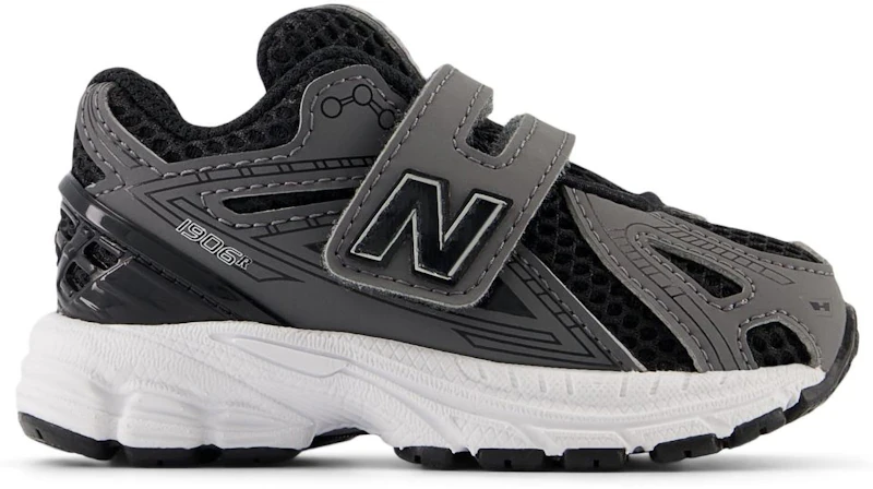 New Balance 1906R Hook and Loop Grey Black White (TD)