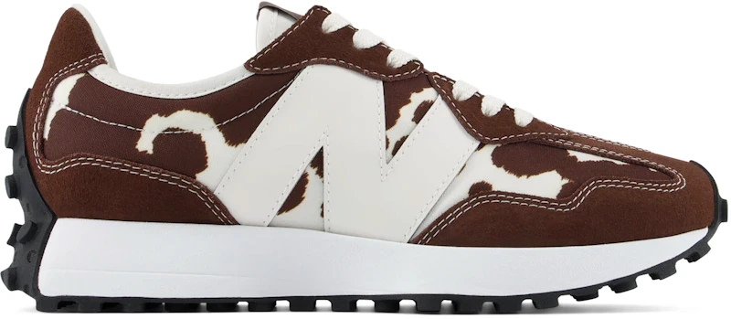 New Balance 327 Cow Print Pumpernickel Sea Salt (Women's)