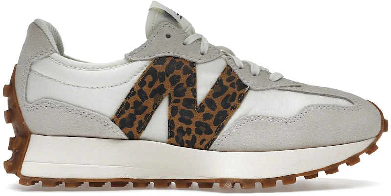 New Balance 327 Sea Salt Phantom Leopard Print Workwear (Women's)