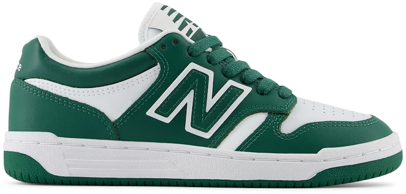 New Balance 480 Team Forest Green White (GS)