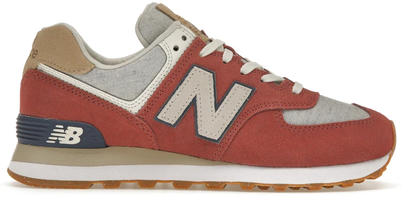 New Balance 574 Mineral Red White Gum