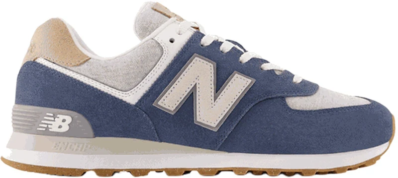 New Balance 574 Navy White Gum
