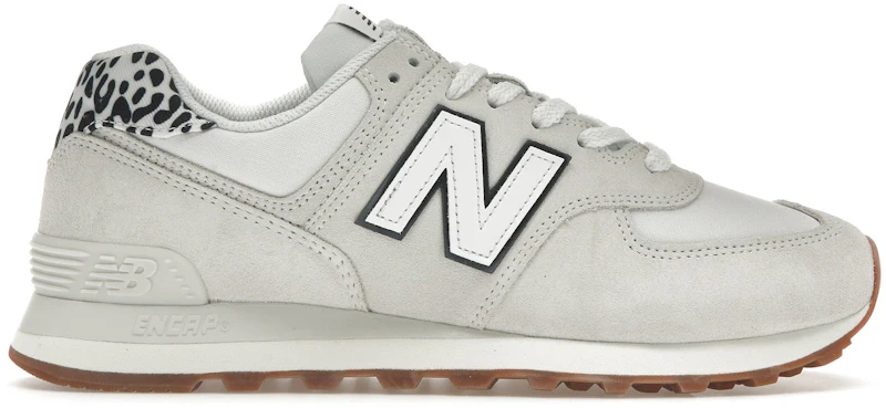 New Balance 574 Reflection White Leopard (Women's)