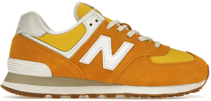 New Balance 574 Retro Bright Pack Orange Yellow