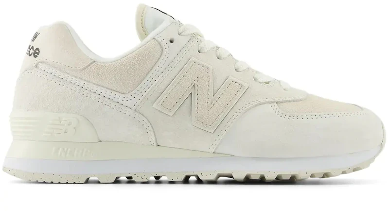 New Balance 574 Sea Salt Linen Suede (Women's)