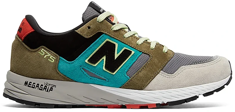 New Balance 575 Grey Green Black