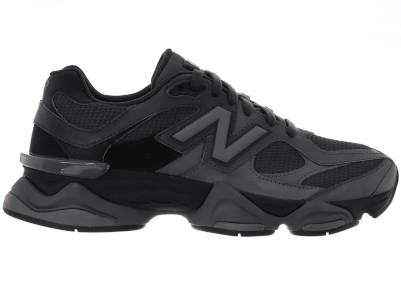 New Balance 9060 Black Grey Toe
