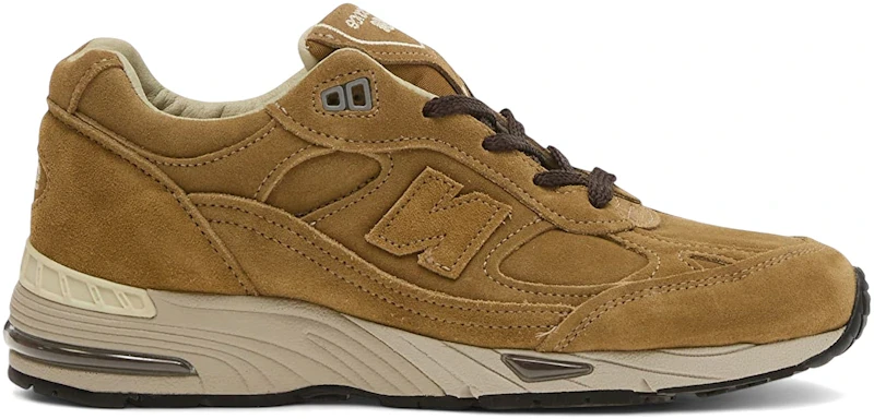 New Balance 991v1 Luxe Suede MiUK Dijon Castle Wall (Women's)