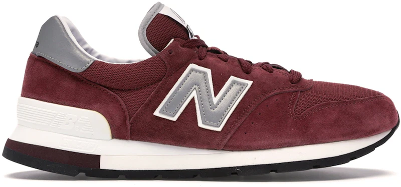 New Balance 995 Burgundy Silver
