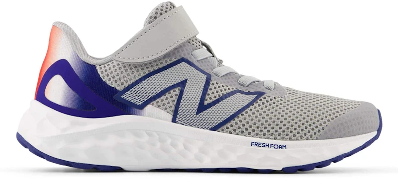 New Balance Fresh Foam Arishi v4 Bungee Lace Raincloud Inkwell True Red (PS)