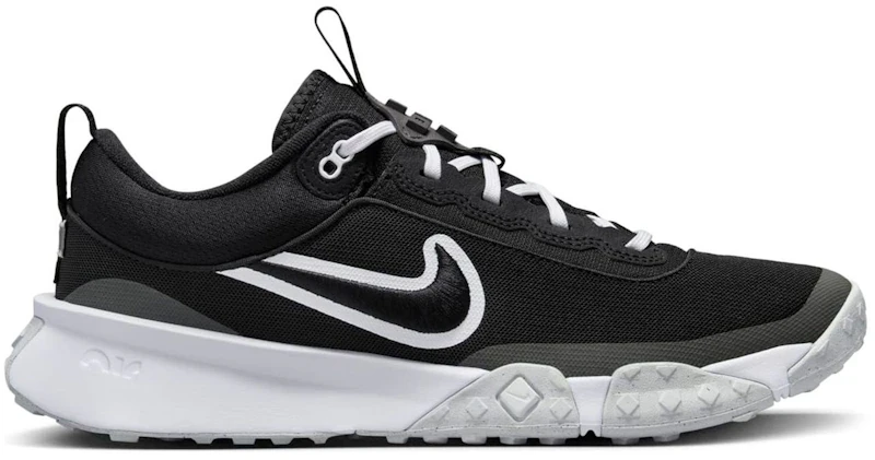 Nike Air Diamond Varsity Turf Black White Iron Grey