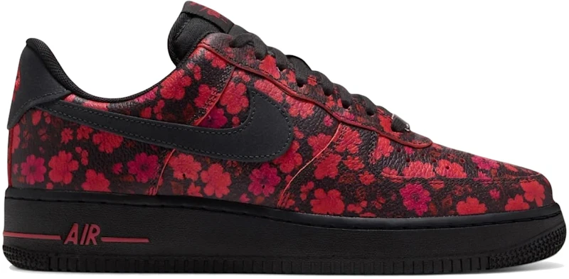 Nike Air Force 1 Low '07 Floral Off Noir Cinnabar (Women's)