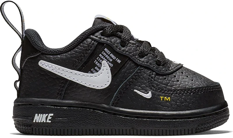 Nike Air Force 1 Low Utility Black White (TD)