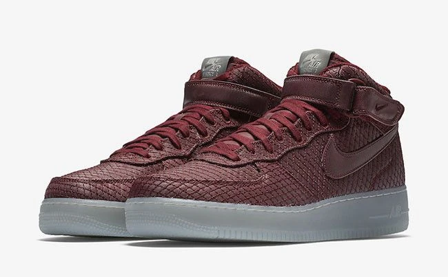 Nike Air Force 1 Mid '07 Team Red White