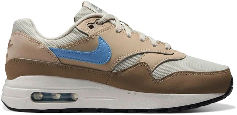 Nike Air Max 1 Light Bone Psychic Blue (GS)