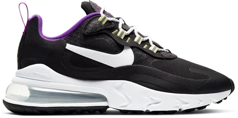 Nike Air Max 270 React SE Black White Vivid Purple (Women's)