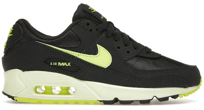 Nike Air Max 90 Dark Smoke Grey Volt (Women's)