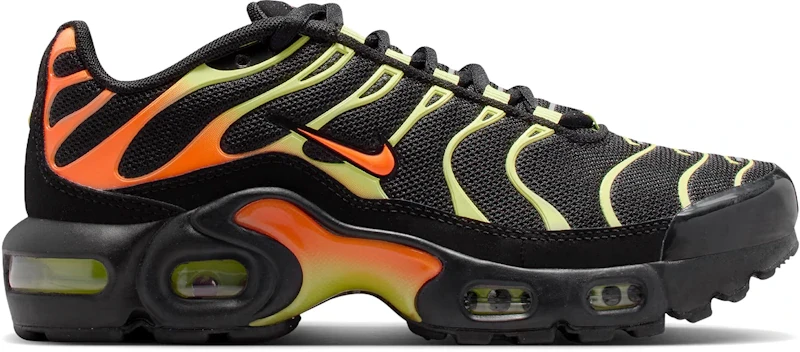 Nike Air Max Plus Black Hyper Crimson Limelight (GS)