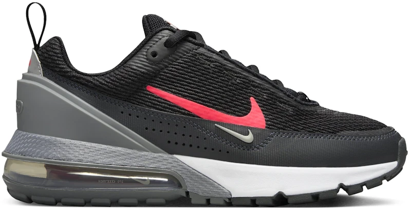 Nike Air Max Pulse Black Smoke Grey Anthracite Bright Crimson (GS)