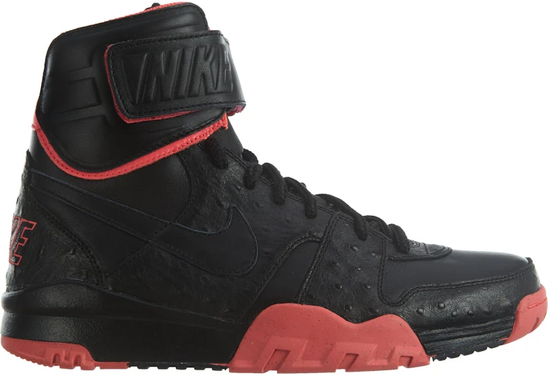 Nike Air Shark Trainer Prm Black Black Atomic Red